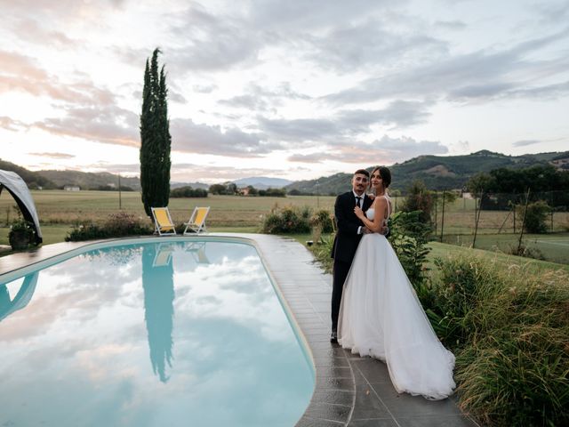 Il matrimonio di Alessandro e Emma a Urbania, Pesaro - Urbino 93