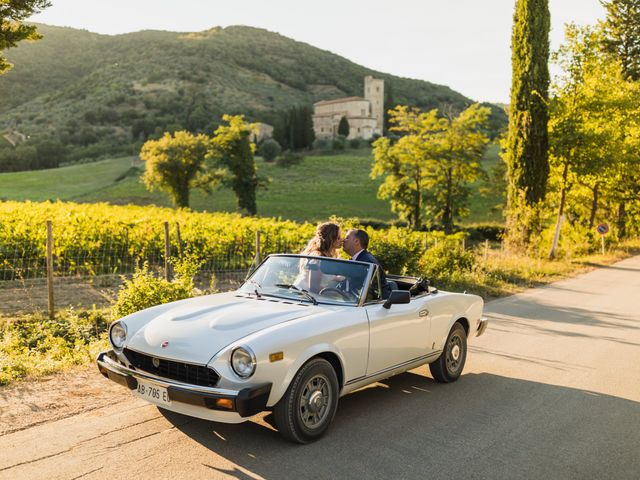 Il matrimonio di Kyle e Nicole a Montalcino, Siena 73