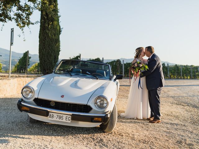 Il matrimonio di Kyle e Nicole a Montalcino, Siena 75