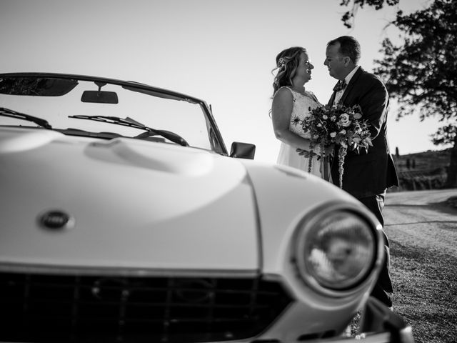 Il matrimonio di Kyle e Nicole a Montalcino, Siena 76