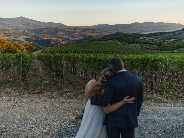 Il matrimonio di Kyle e Nicole a Montalcino, Siena 81