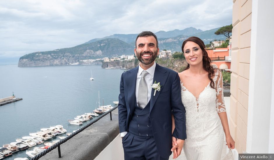 Il matrimonio di Giusy e Paolo a Sorrento, Napoli