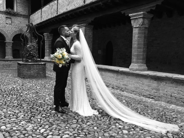 Il matrimonio di Gian Maria e Isabella a Castell&apos;Arquato, Piacenza 20