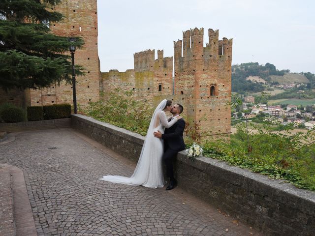 Il matrimonio di Gian Maria e Isabella a Castell&apos;Arquato, Piacenza 24