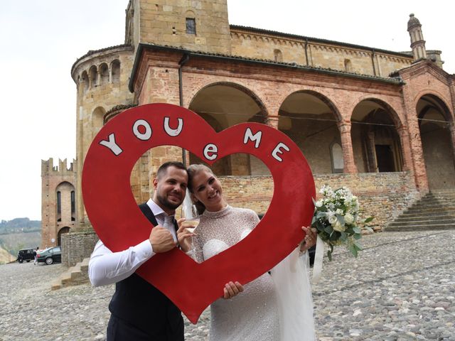 Il matrimonio di Gian Maria e Isabella a Castell&apos;Arquato, Piacenza 32