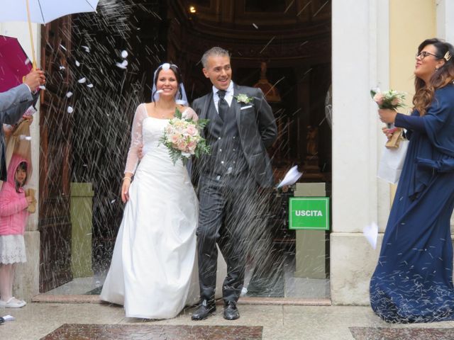 Il matrimonio di Alberto  e Monica a Arese, Milano 2