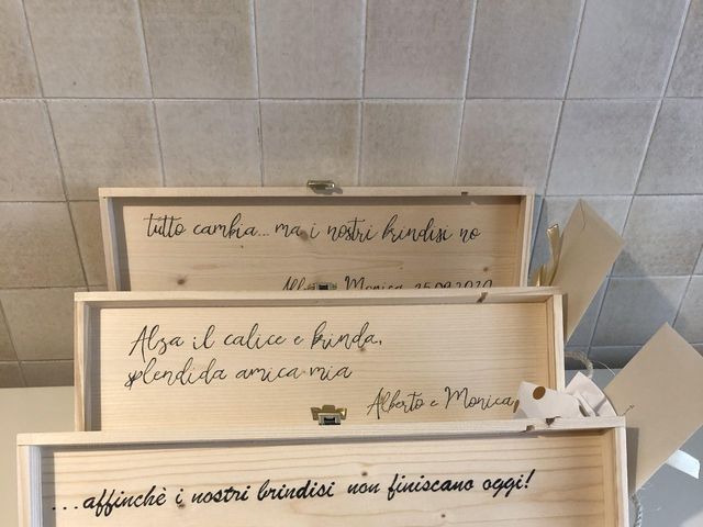 Il matrimonio di Alberto  e Monica a Arese, Milano 8