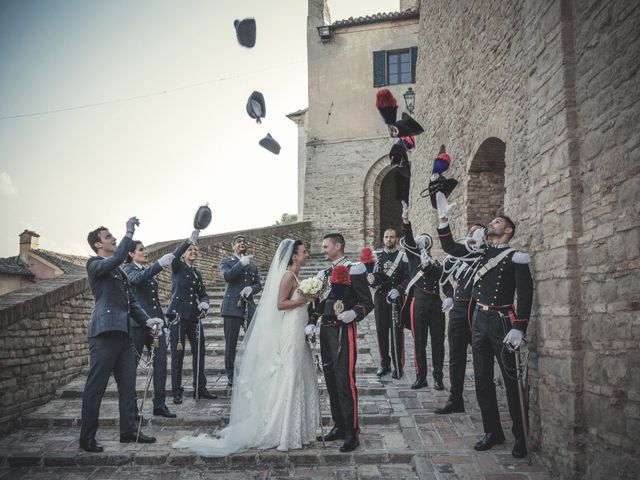 Il matrimonio di Andrea e Gloria a Castelbellino, Ancona 28