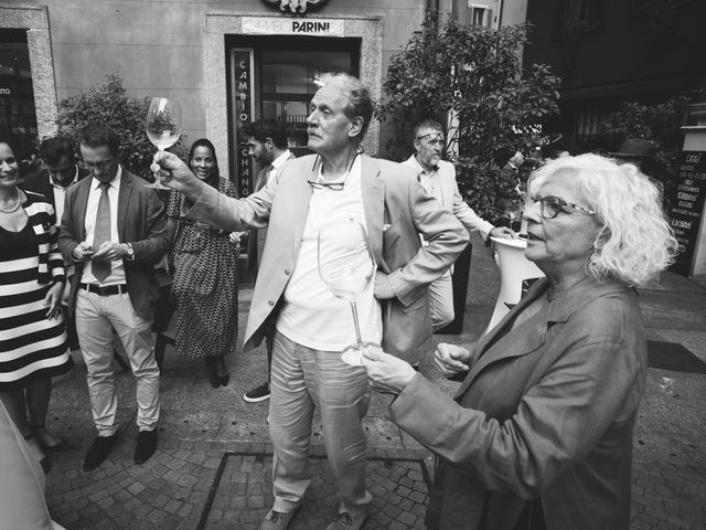 Il matrimonio di Eugenio e Roberta a Lugano, Ticino 86