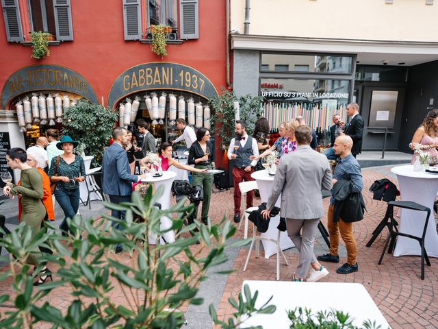 Il matrimonio di Eugenio e Roberta a Lugano, Ticino 89