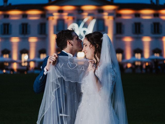 Il matrimonio di Alessandro e Valentina a Stezzano, Bergamo 86