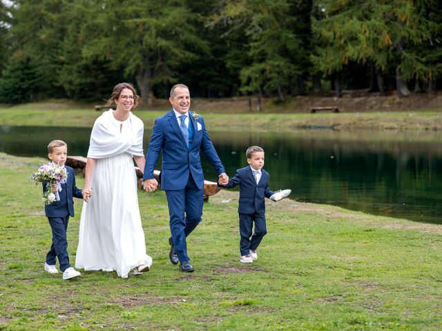 Il matrimonio di Christian e Elisabetta a Torgnon, Aosta 8