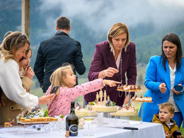 Il matrimonio di Christian e Elisabetta a Torgnon, Aosta 55