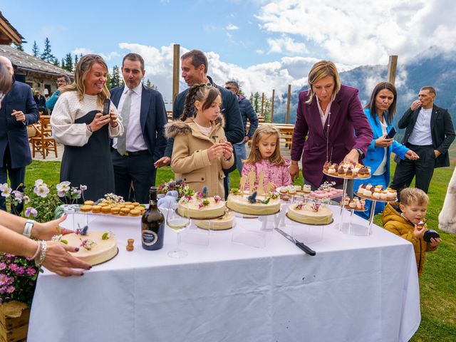 Il matrimonio di Christian e Elisabetta a Torgnon, Aosta 59