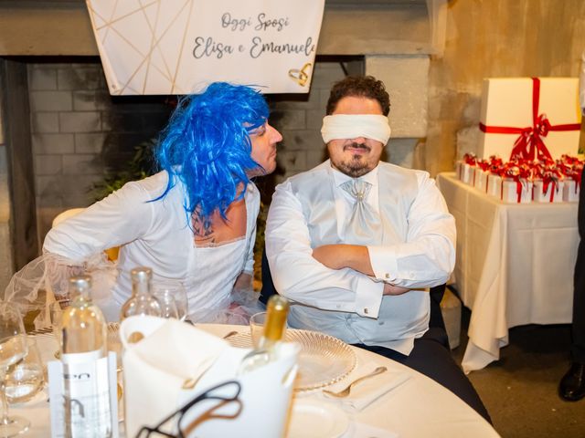 Il matrimonio di Emanuele e Elisa a Pessano con Bornago, Milano 121
