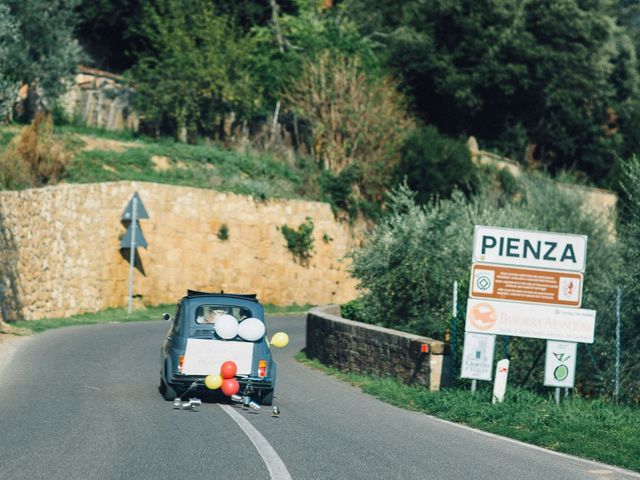 Il matrimonio di Joe e Cecilia a Pienza, Siena 33