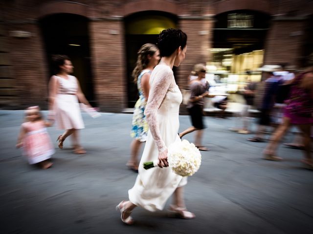 Il matrimonio di Sebastien e Nadine a Siena, Siena 34