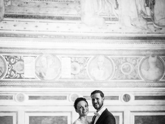 Il matrimonio di Sebastien e Nadine a Siena, Siena 66