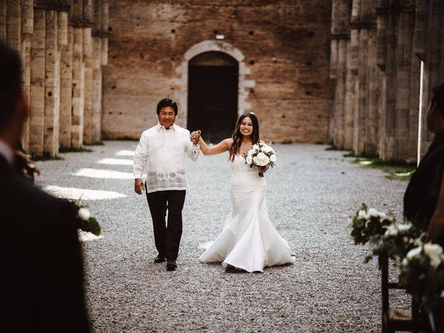 Il matrimonio di Jamie e Shin a Chiusdino, Siena 19