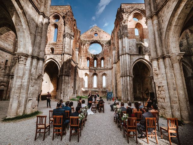 Il matrimonio di Jamie e Shin a Chiusdino, Siena 1