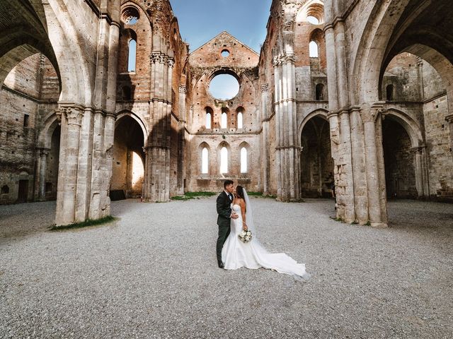 Il matrimonio di Jamie e Shin a Chiusdino, Siena 2