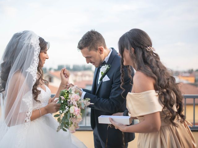 Il matrimonio di Elena e Raouf a Lacchiarella, Milano 37