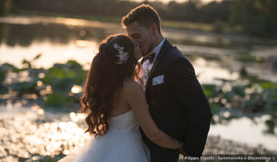 Il matrimonio di Elena e Raouf a Lacchiarella, Milano