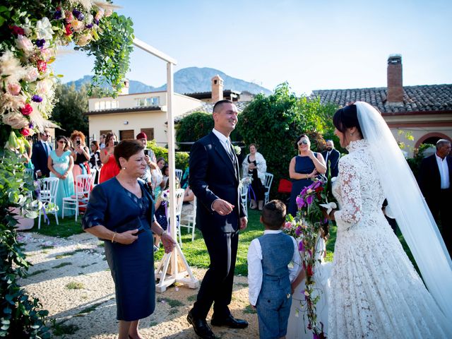 Il matrimonio di Saverio e Mimma a Corleone, Palermo 23