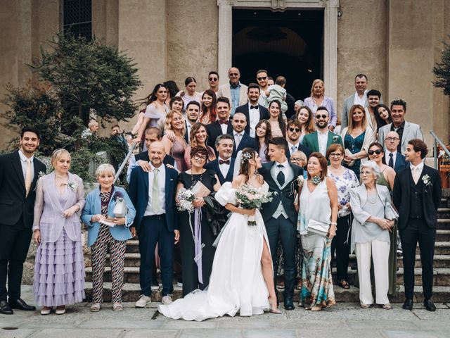 Il matrimonio di Giulio e Matilda a Arona, Novara 201