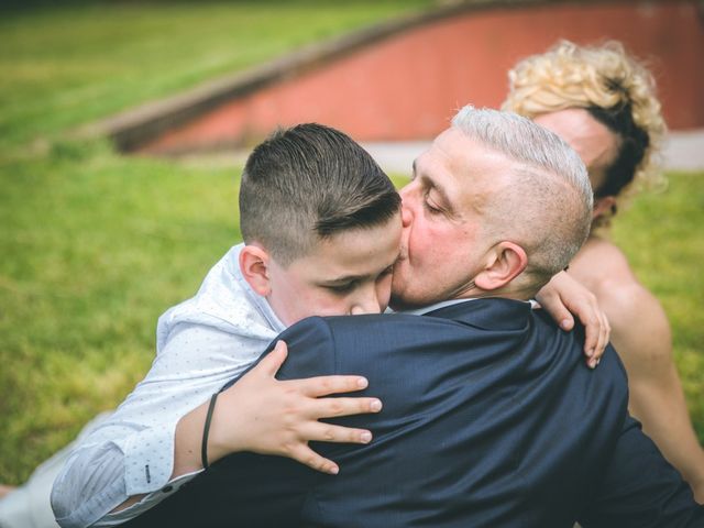 Il matrimonio di Michele e Federica a Ozzero, Milano 92