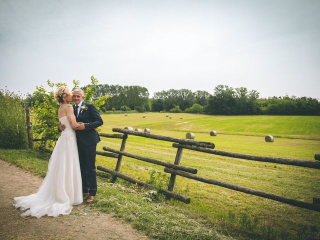 Il matrimonio di Michele e Federica a Ozzero, Milano 2