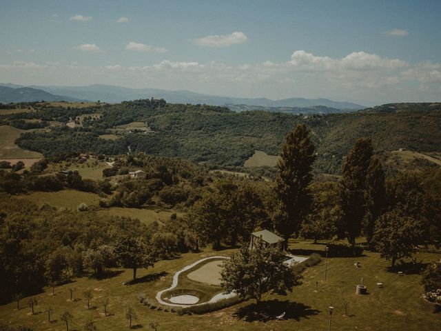 Il matrimonio di Andreas e Catja a Gubbio, Perugia 3