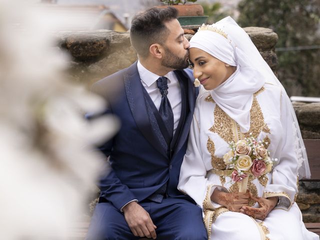 Il matrimonio di Hamza e Hasna a Val della Torre, Torino 1