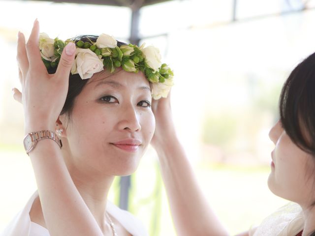 Il matrimonio di Yuki e Filippo a Montaione, Firenze 14