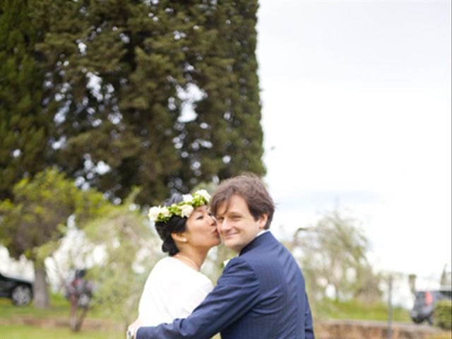 Il matrimonio di Yuki e Filippo a Montaione, Firenze 21