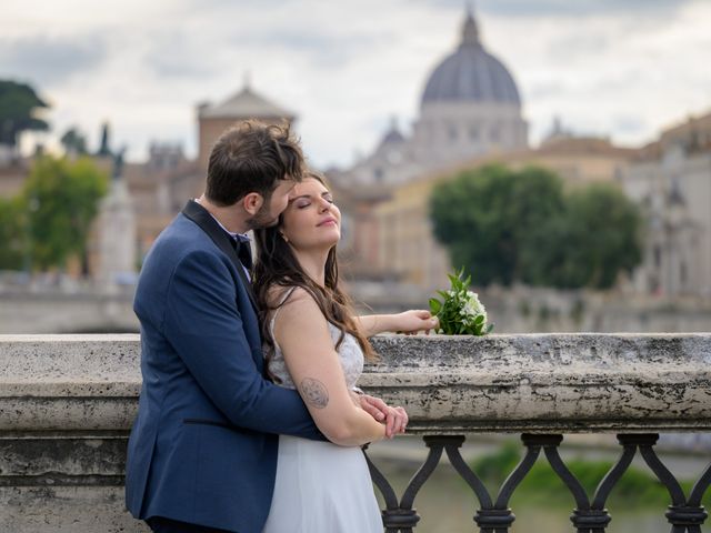 Il matrimonio di Elena e Emanuele a Roma, Roma 2