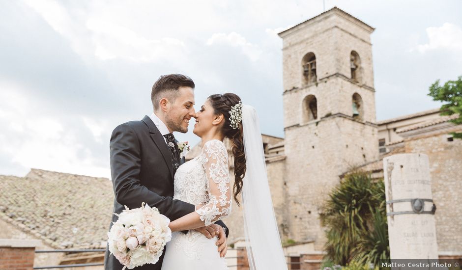 Il matrimonio di Matteo e Martina a Veroli, Frosinone