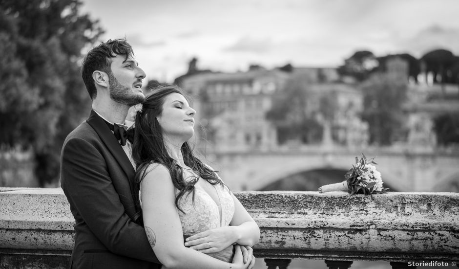 Il matrimonio di Elena e Emanuele a Roma, Roma