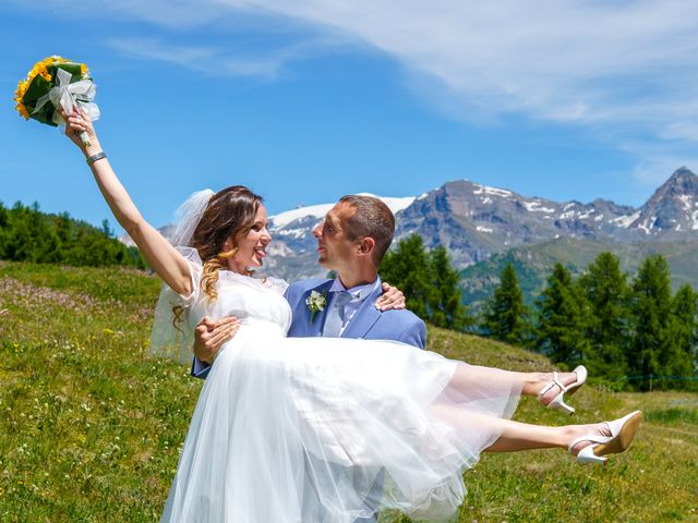 Il matrimonio di Matteo e Maria a Torgnon, Aosta 1