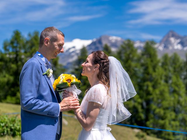Il matrimonio di Matteo e Maria a Torgnon, Aosta 25