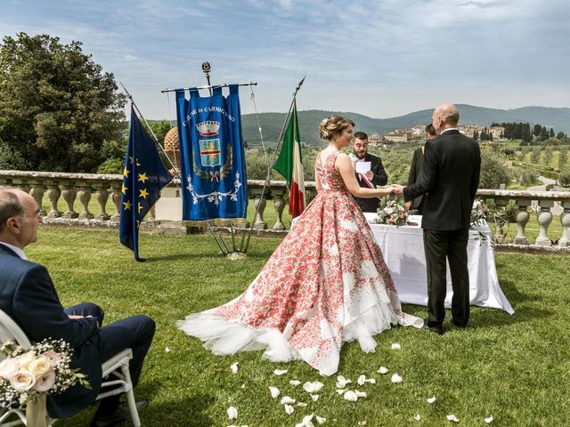 Il matrimonio di Luca e Irene a Carmignano, Prato 36