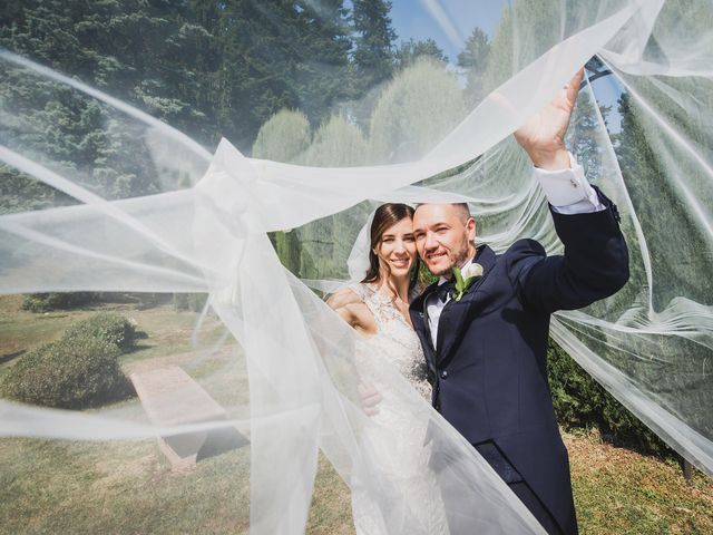 Il matrimonio di Juri e Serena a Besozzo, Varese 87