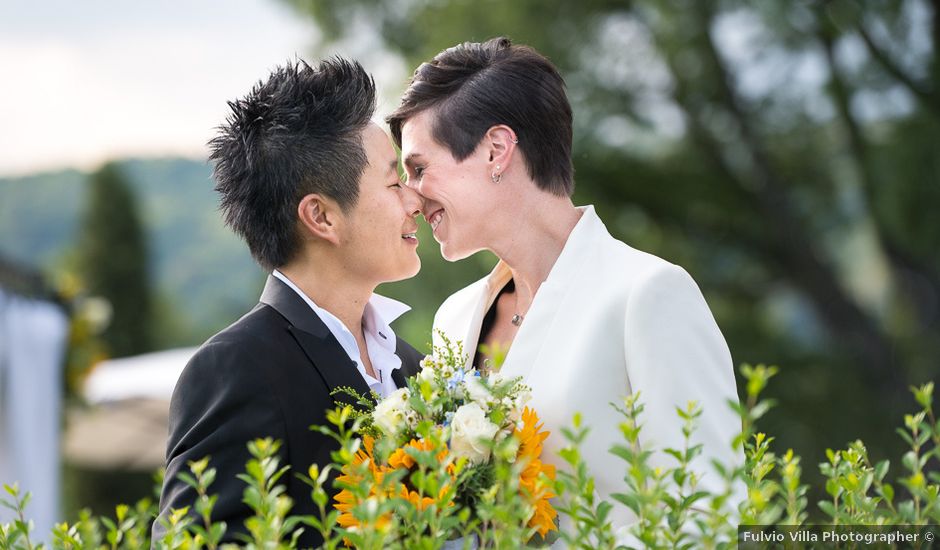 Il matrimonio di Pops e Petra a Erba, Como