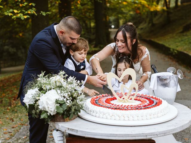 Il matrimonio di Matteo e Silvia a Malnate, Varese 112