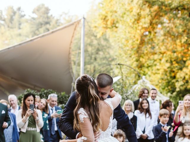 Il matrimonio di Matteo e Silvia a Malnate, Varese 117