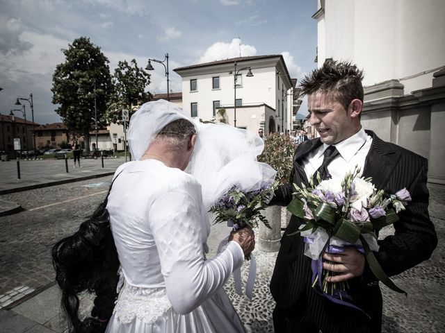 Il matrimonio di Luca e Jenny a Rovato, Brescia 132