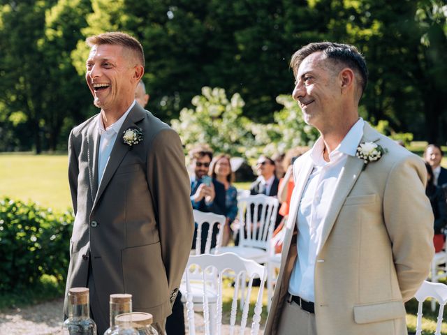 Il matrimonio di Stefano e William a Gaggiano, Milano 28