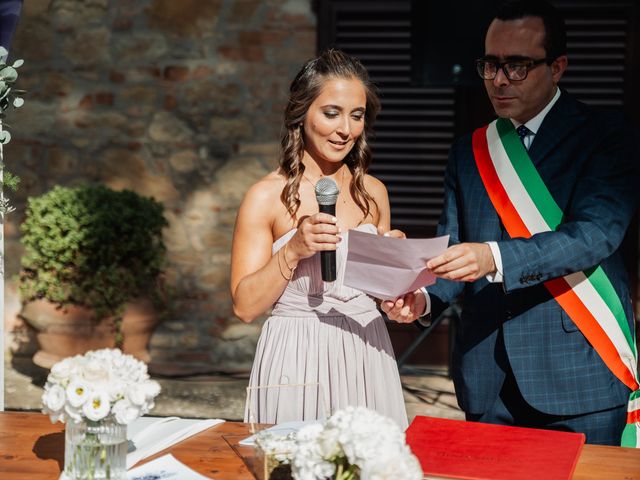 Il matrimonio di Marco e Imelda a San Gimignano, Siena 12