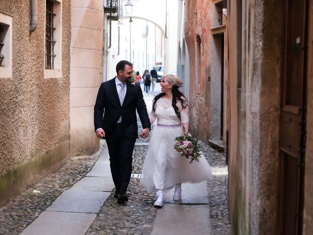 Il matrimonio di Carlotta e Gianluca a Orta San Giulio, Novara 21