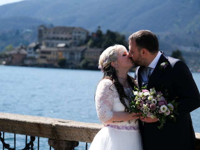 Il matrimonio di Carlotta e Gianluca a Orta San Giulio, Novara 24